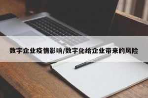 数字企业疫情影响/数字化给企业带来的风险