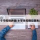 小学疫情表格(小学生疫情记录表)